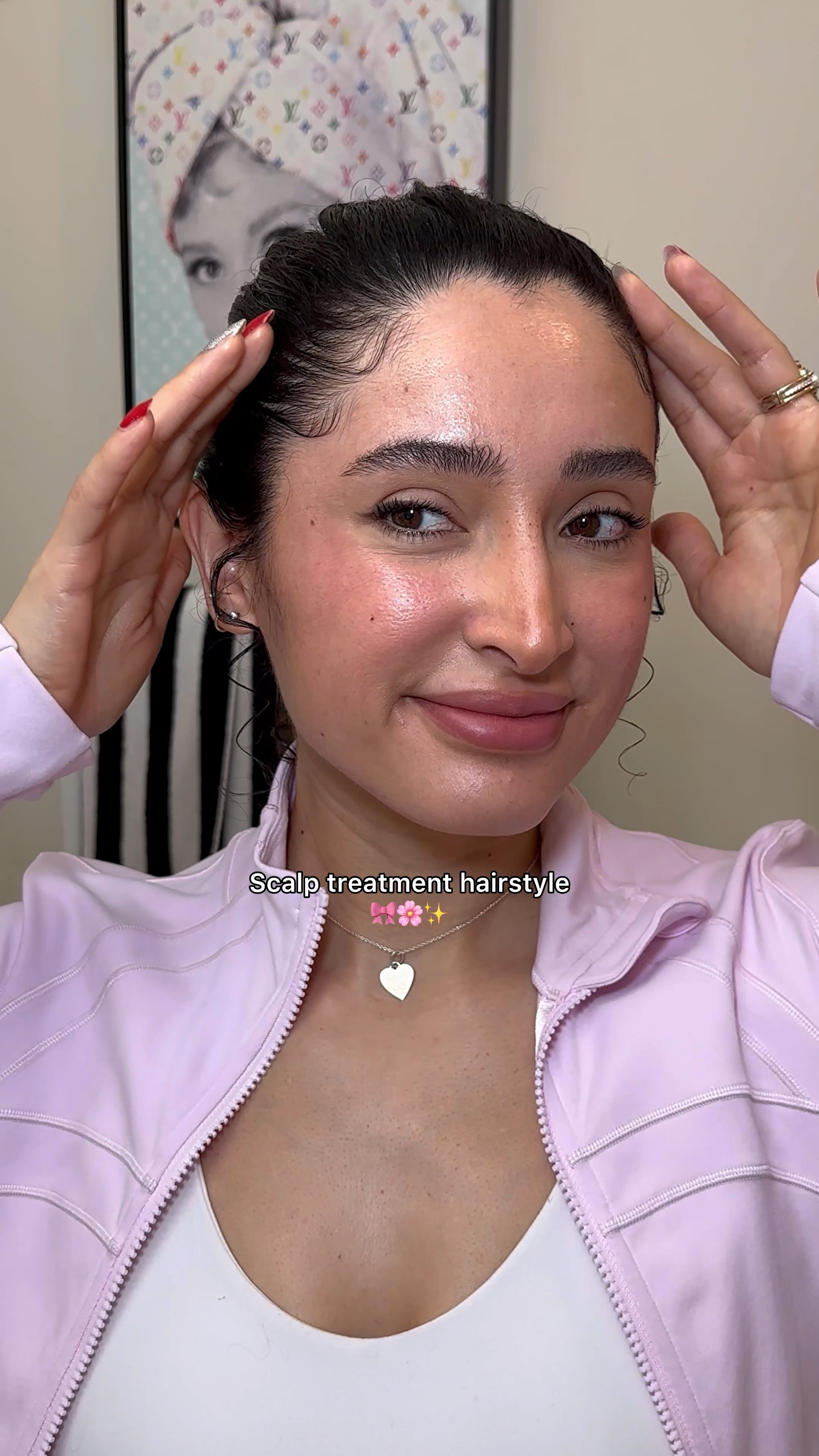 Scalp treatment hairstyle 

#LTKstyletip #LTKbeauty #LTKVideo