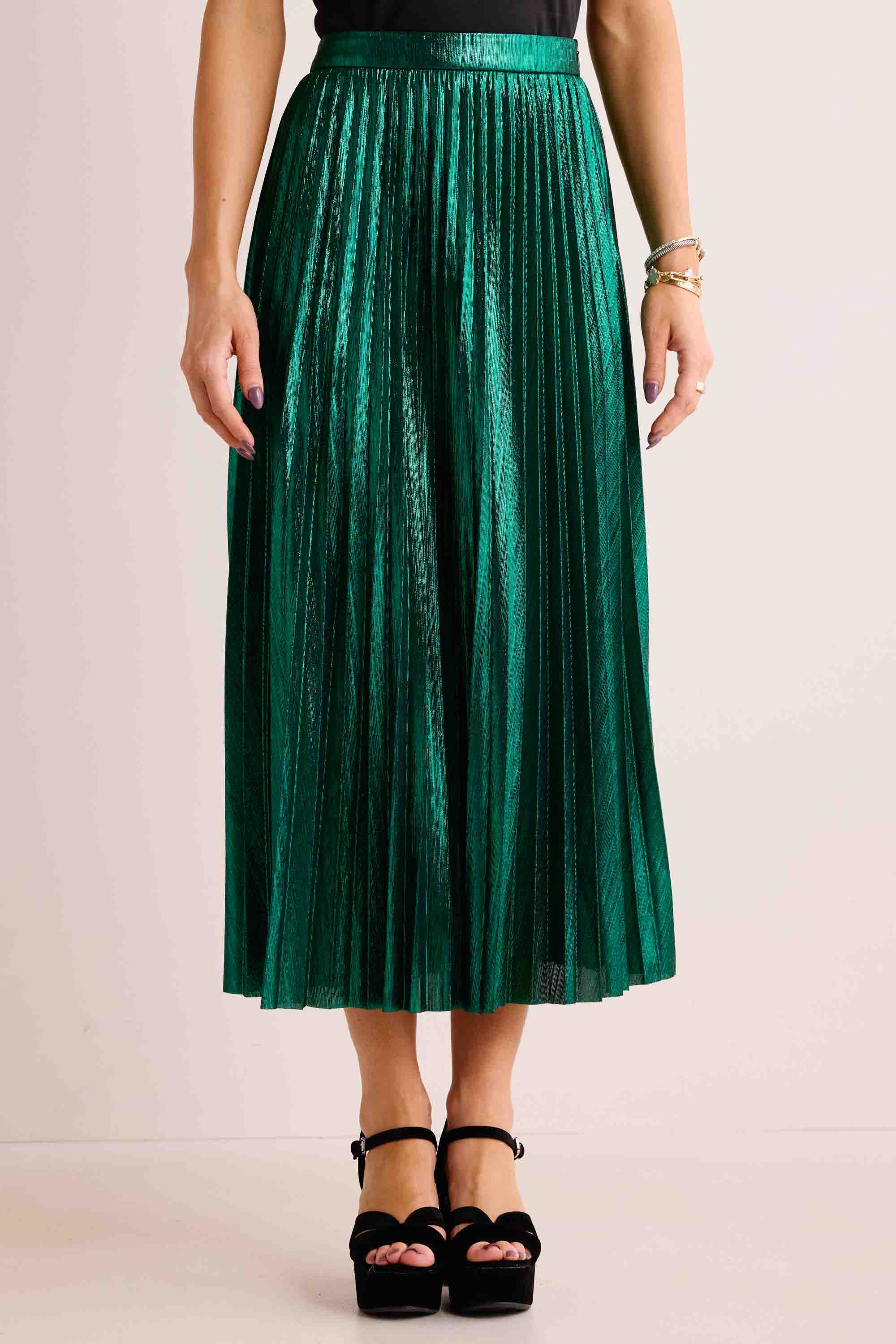 Hensley Skirt- Green | Avara