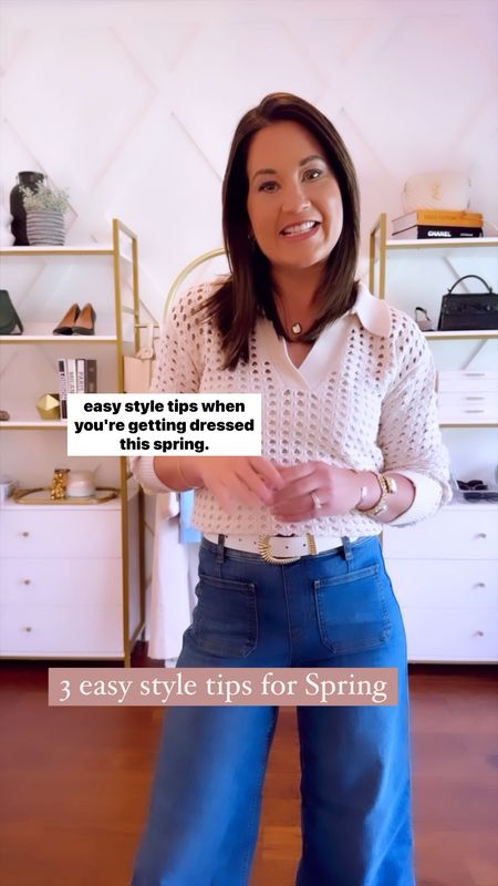 Style tips for Spring! My outfit linked here - use code bestyledcoxspanx for 10% off plus free shipping on my fav Spanx jeans and full price items and 
- use code blair40 for $40
Off my favorite comfortable heels from ally shoes xoxo Blair 

#LTKover40 #LTKVideo #LTKstyletip