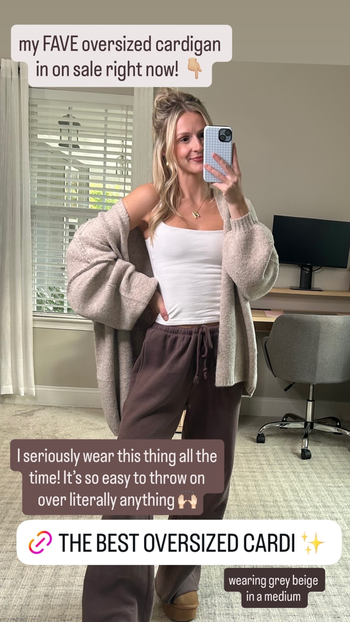 my FAVE oversized cardigan from Amazon is on sale right now!! It’s sooo soft & easy to throw on over any outfit  🙌🏻 

wearing the grey beige in a medium

#amazonfashion #amazonfinds #affordablestyle #cardigansweater #fallstyle #fallsweaters

#LTKSaleAlert #LTKFindsUnder50 #LTKootd