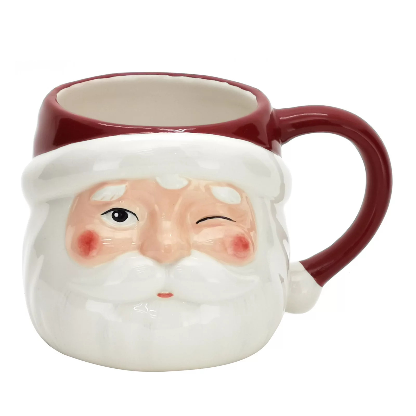 St. Nicholas Square Kringle's Cottage Santa Mug, Red | Kohl's