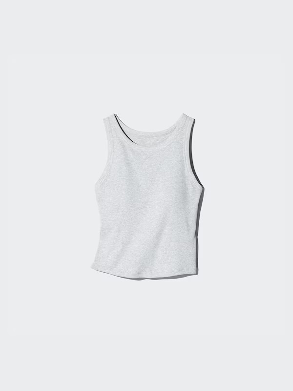 Ribbed Cropped Bra Top | UNIQLO (US)