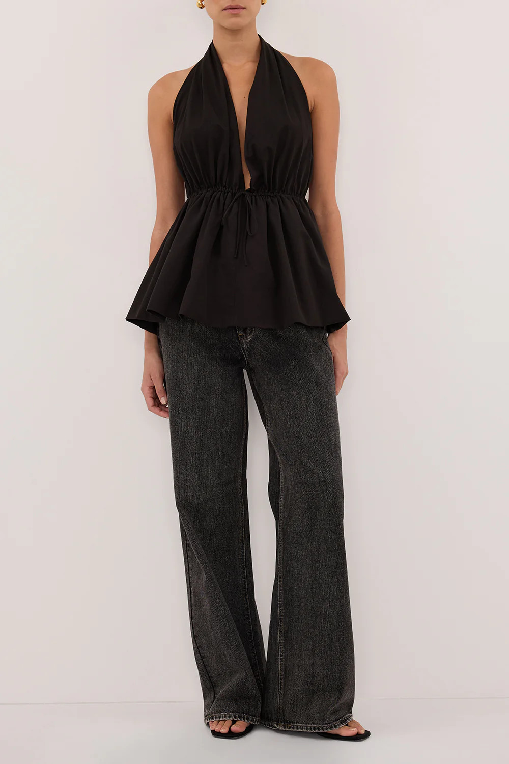 REAGAN 2.0 WASHED BLACK SLOUCHY JEAN | DISSH