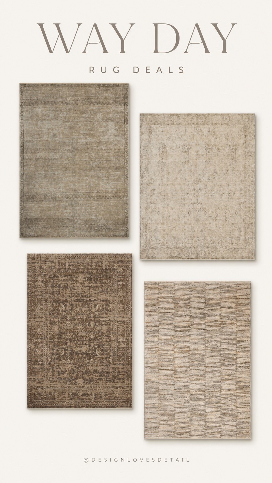 The rug savings are wild!!!! Some of the best Way Day deals are on rugs. Check out this roundup! 

#wayday #rugs #homedecor #wayfairwayday #wayfairdeals

#LTKHome #LTKdayinmylife #LTKSaleAlert