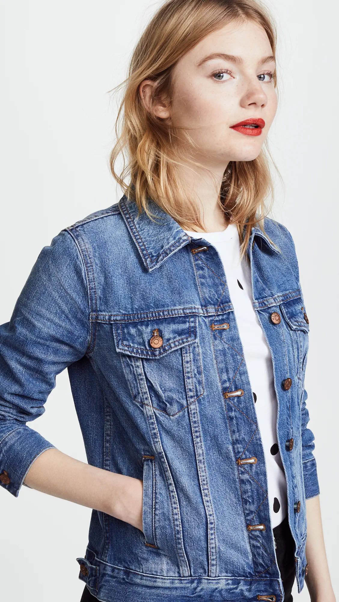 Madewell The Jean Jacket in Pinter Wash | Shopbop | Shopbop
