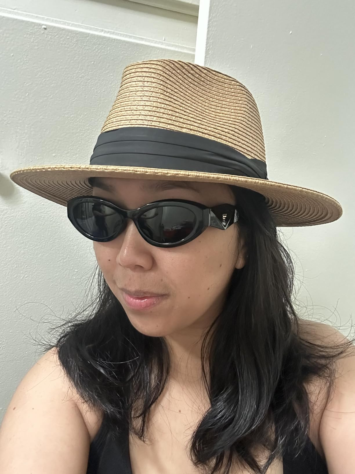 FURTALK Womens Mens Wide Brim Straw Panama Hat Fedora Summer Beach Sun Hat UPF Straw Hat for Wome... | Amazon (US)