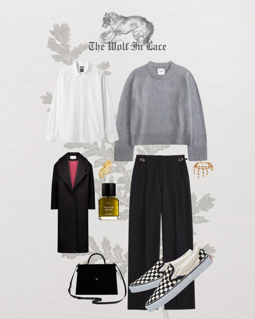 Gothic Winter Style! Use code THEWOLFINLACE006 for 10% off  Marcella NY 🕯️#winter #gothicstyle