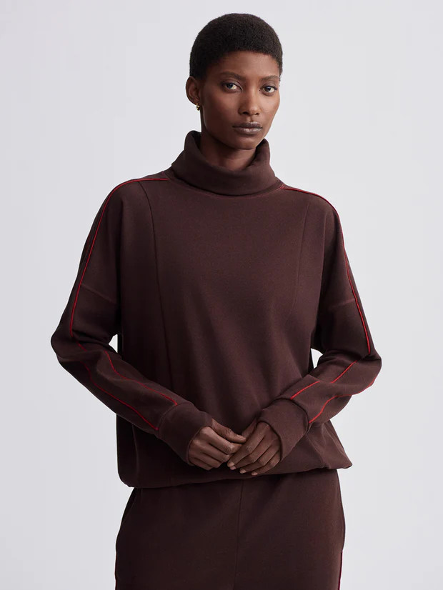 Ariana High Neck Midlayer | Varley US | Varley US