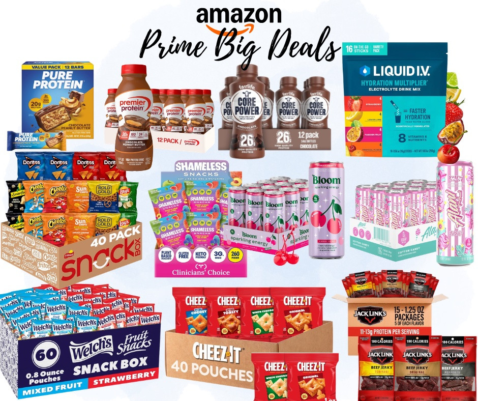Prime Big Deals on Snacks
