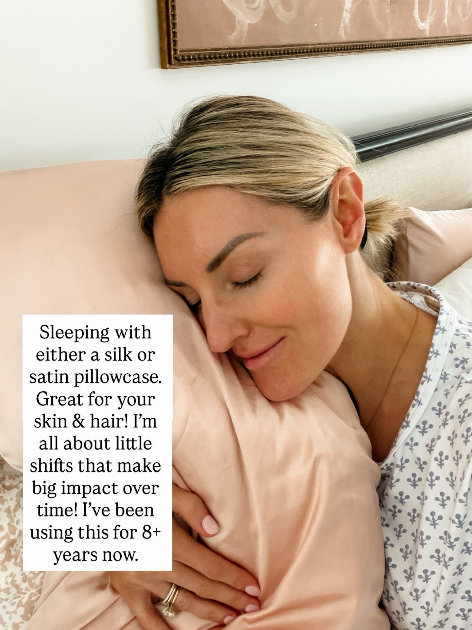 This satin pillowcase helps protect your skin & hair! Currently on sale for Prime Day! 

Loverly Grey, Amazon prime day, skincare, satin pillowcase