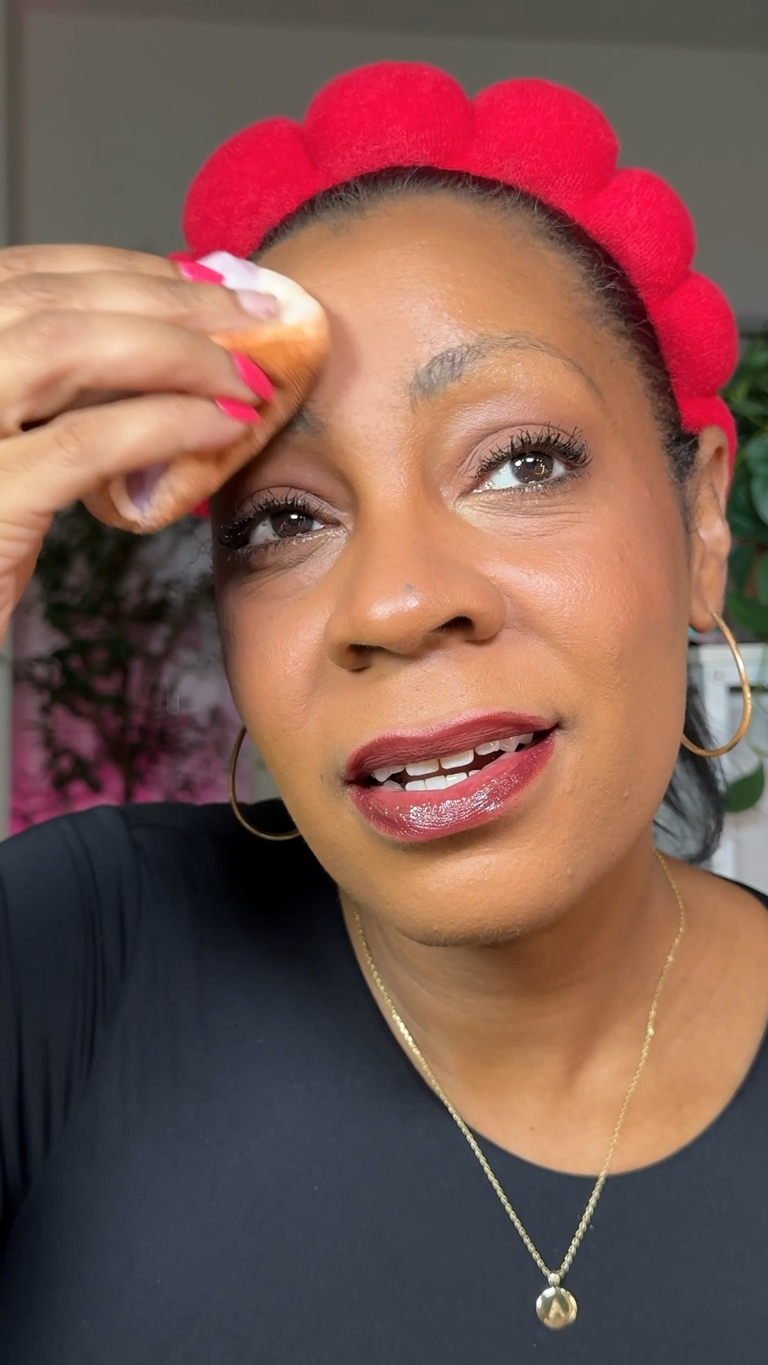 Trying new makeup today 

Sacheu lip stayn in plumped, double down lip definer in rush hour
Milk makeup hydrogrip skin tint shade 10
Rare Beauty brow gel 
LYS beauty bronzing stick and powder bronzer in courage, concealer in TN6 
Patrick Ta blush in she’s seductive, eyeshadow palette in deep
Kimchi chic setting powder in pink
Maybelline sky tubes tubing mascara
Saie city set setting spray 
Juvia’s Place matte setting spray

#LTKBeauty #LTKOver40 #LTKgrwm