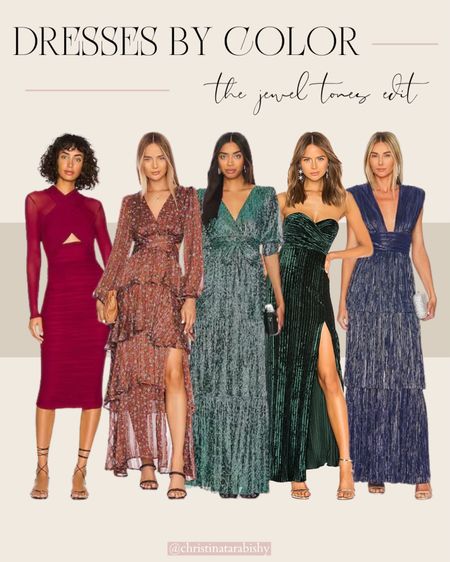 Fall and Winter dresses perfect for wedding guests and holiday parties! 

#jeweltonedresses #holidayparty #fallfashion #winterdresses #weddingguestdresses

#LTKSeasonal #LTKstyletip #LTKHoliday