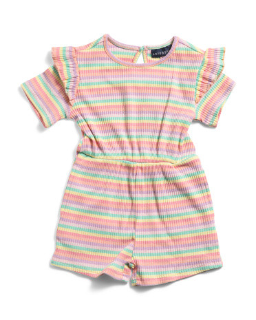 Toddler Girls Knit Romper | TJ Maxx