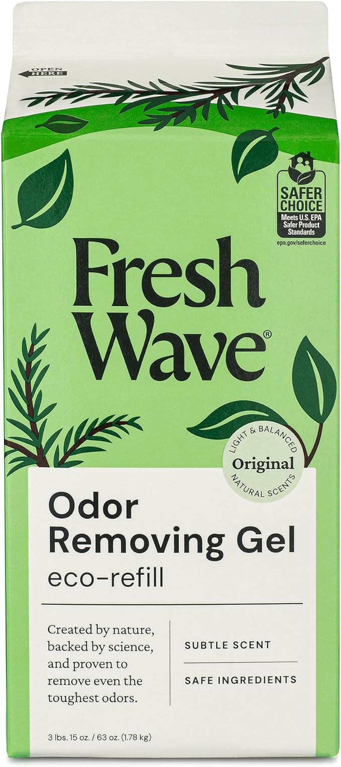 Fresh Wave Original Scent Odor Removing Gel Refill, 63 oz. | Safer Odor Absorbers for Home, Cooki... | Amazon (US)