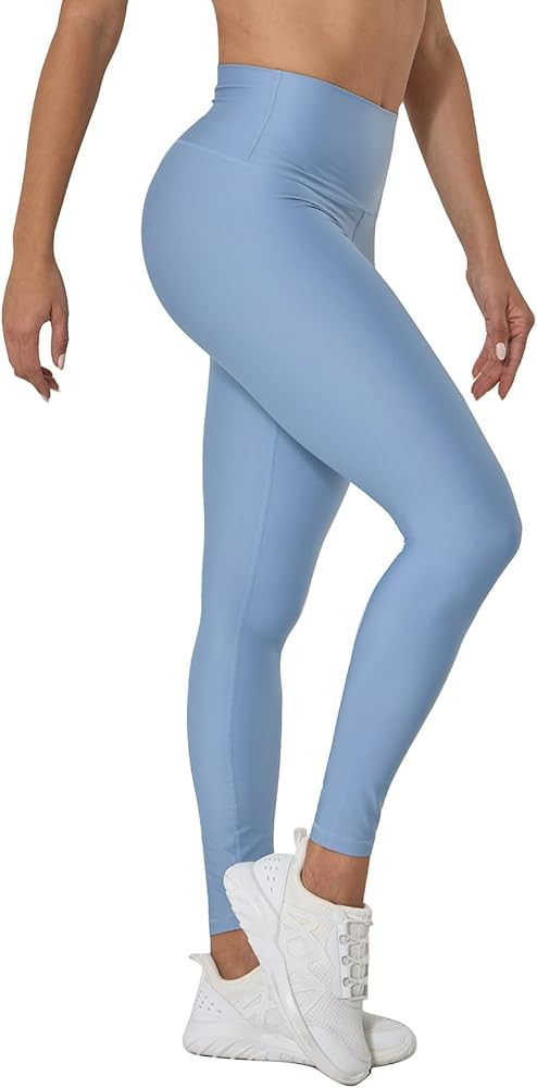 VIPONES Buttery Soft Yoga Leggings for Women High Waisted Elastic Tummy Control Shine Butt Lift T... | Amazon (US)