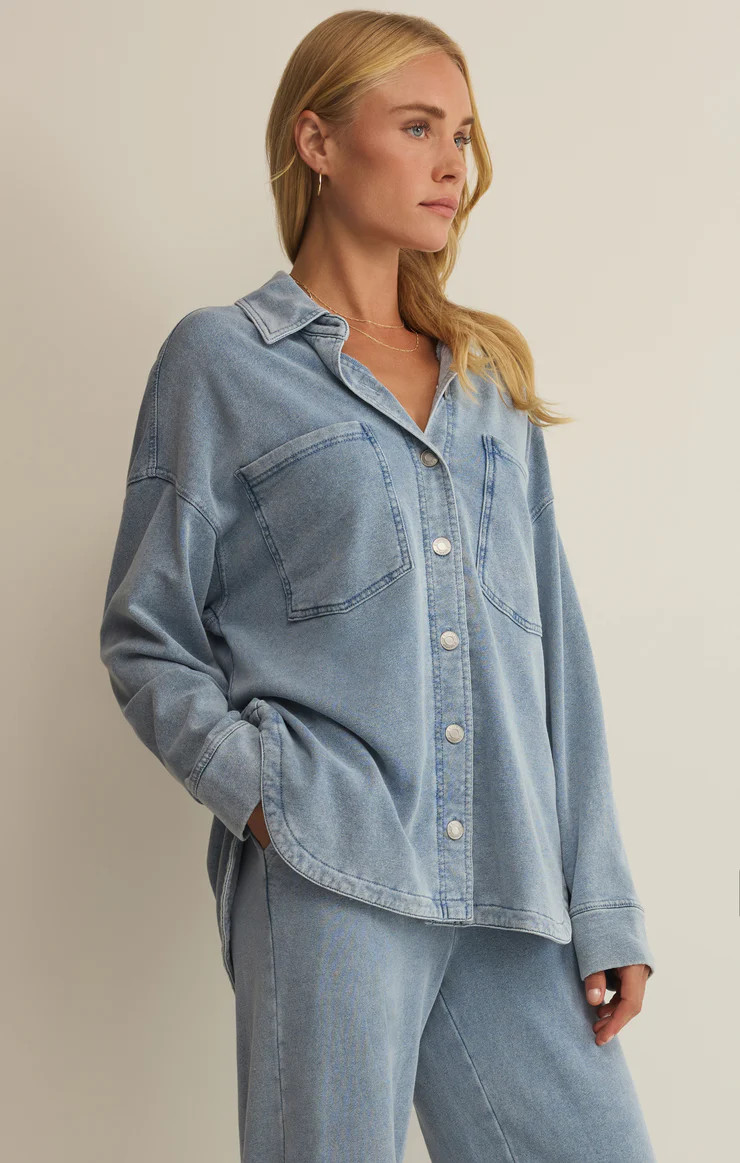 All Day Knit Denim Jacket | Z Supply