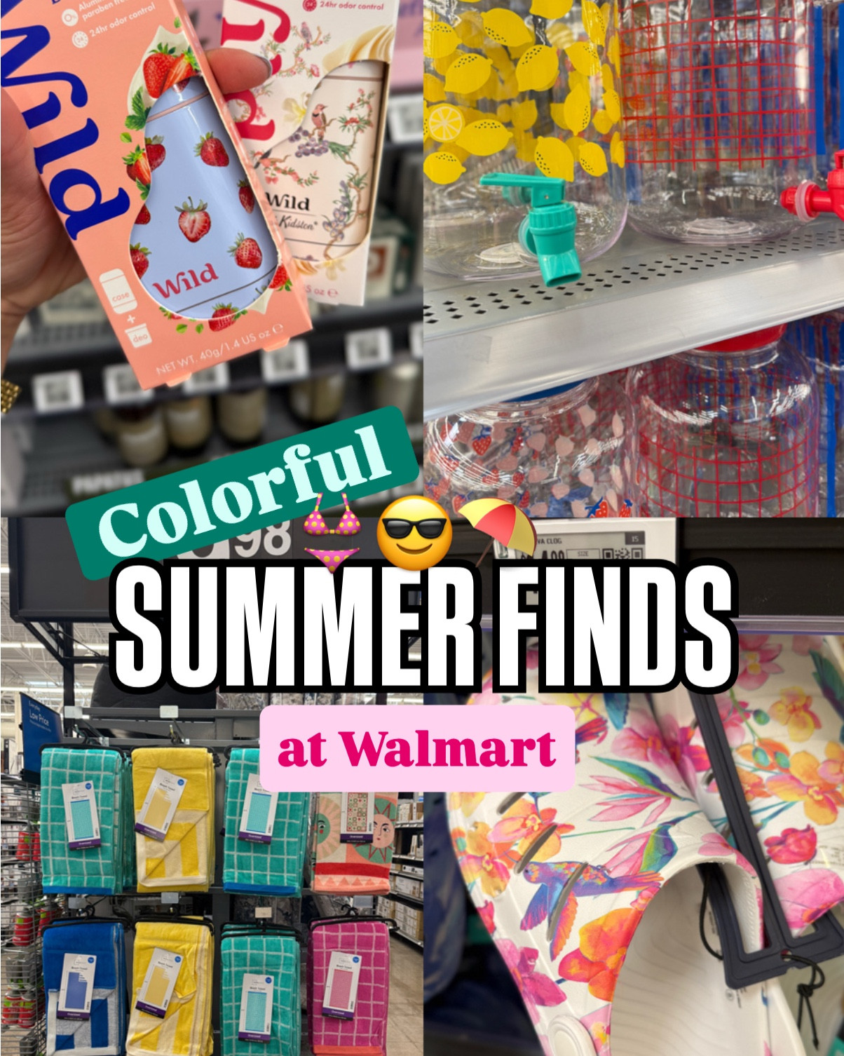 Summer finds in Walmart! They’re so good and I live how budget friendly Walmart is. 🤩 
OOTD 
Outfit inspo
Beauty finds 
New finds 


#LTKootd #LTKHome #LTKSeasonal