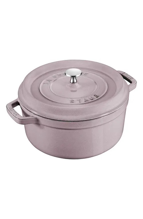 Staub 4-Quart Enameled Cast Iron Dutch Oven in Lilac at Nordstrom | Nordstrom