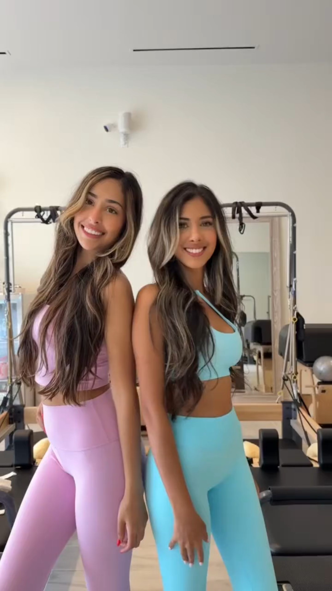 This was by far my most complimented Pilates set to date! I felt really comfortable in it, the bra was a little mishapen when I first put it on but I played with the pads inside and that’s all it needed! The baby blue color is so beautiful and unlike any other set I’ve seen! I also linked my bestie’s set 💘 she is 5’6 and wearing a size XXS in the top, I’m wearing the an XS in the set and I’m 5’2ish  

Baby blue workout set pink Amazon workout set pink sports bra blue sports bra Pilates outfits pink Pilates blue Pilates girly outfits girly Pilates outfits Amazon finds Amazon leggings Amazon sports bra 

#LTKActive #LTKFindsUnder50 #LTKPetite