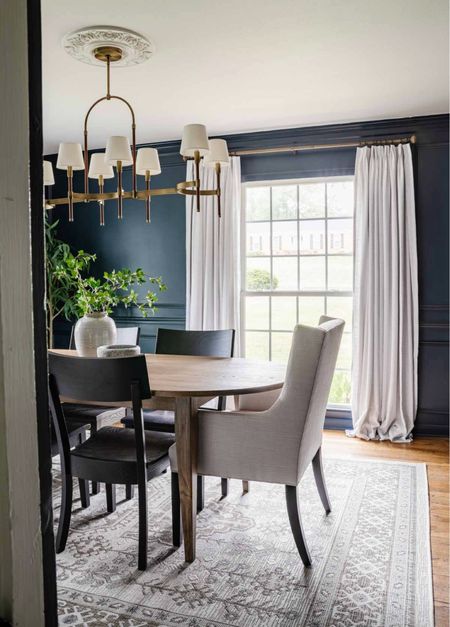 Our dining room!

Chandelier, dining room, pendant, rug, accent rug, table

#LTKhome