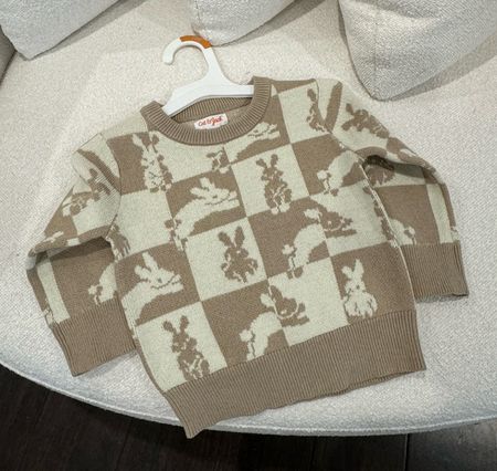 Neutral checkered Easter spring sweater, kids, toddler fashion 

#LTKfamily #LTKSeasonal #LTKkids