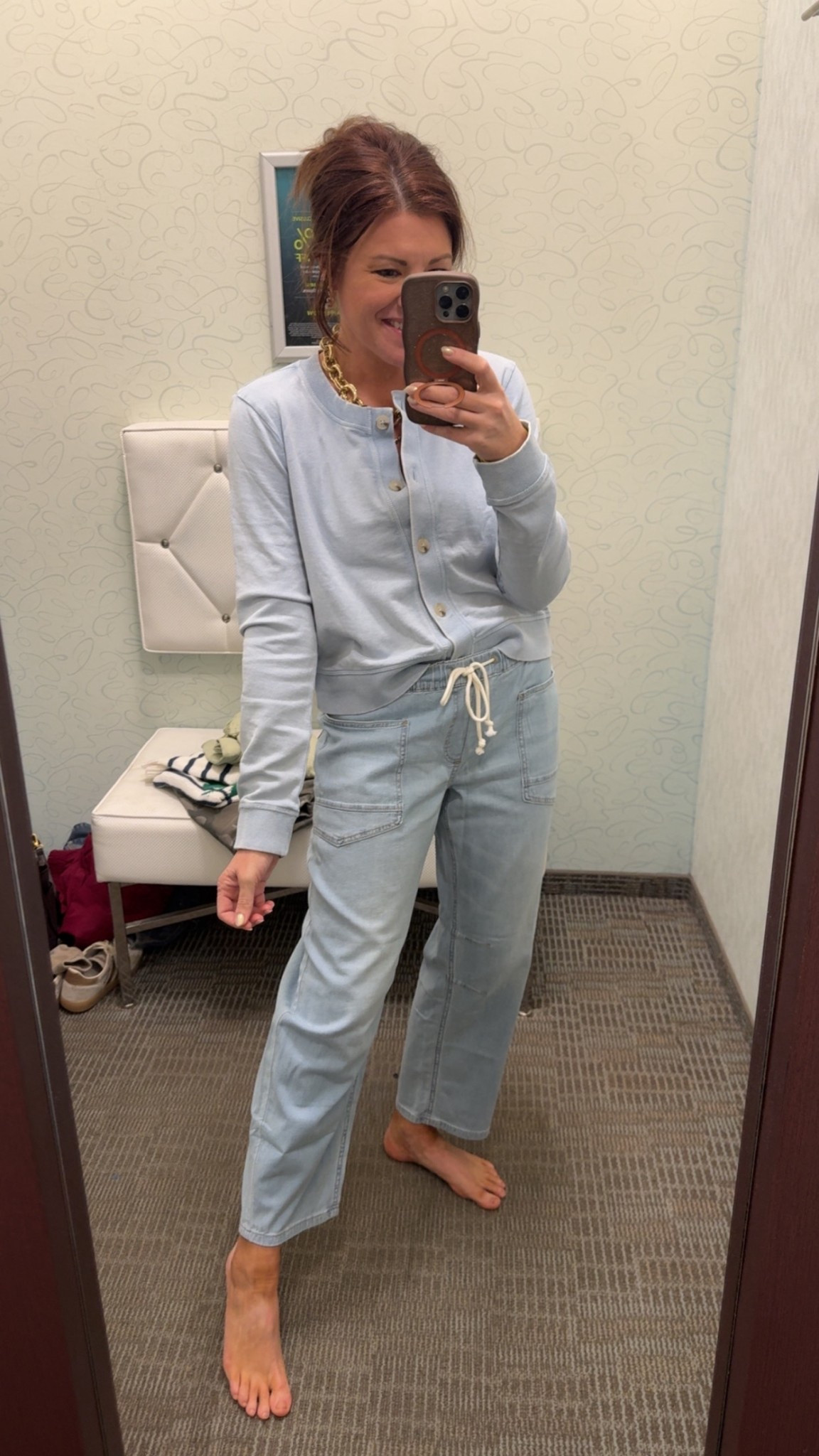 The barrel jeans you need for spring with this versatile top! 
Wearing size small in bottoms and size medium in top, @Maurices 

Spring | fashion | trends | outfit inspo | style 

#LTKSaleAlert #LTKSpringSale #LTKspringtrends