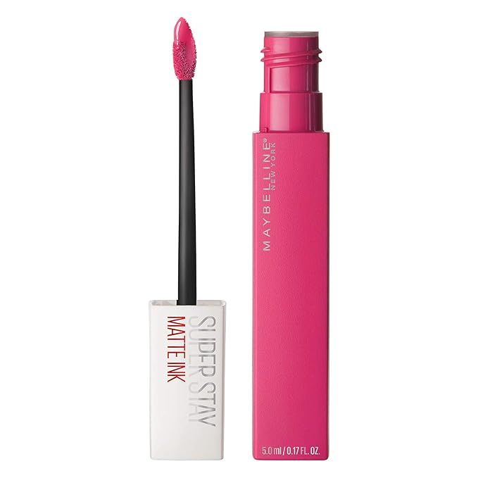 Maybelline SuperStay Matte Ink Liquid Lipstick, Romantic, 0.17 Fl Oz, 1 Count | Amazon (US)