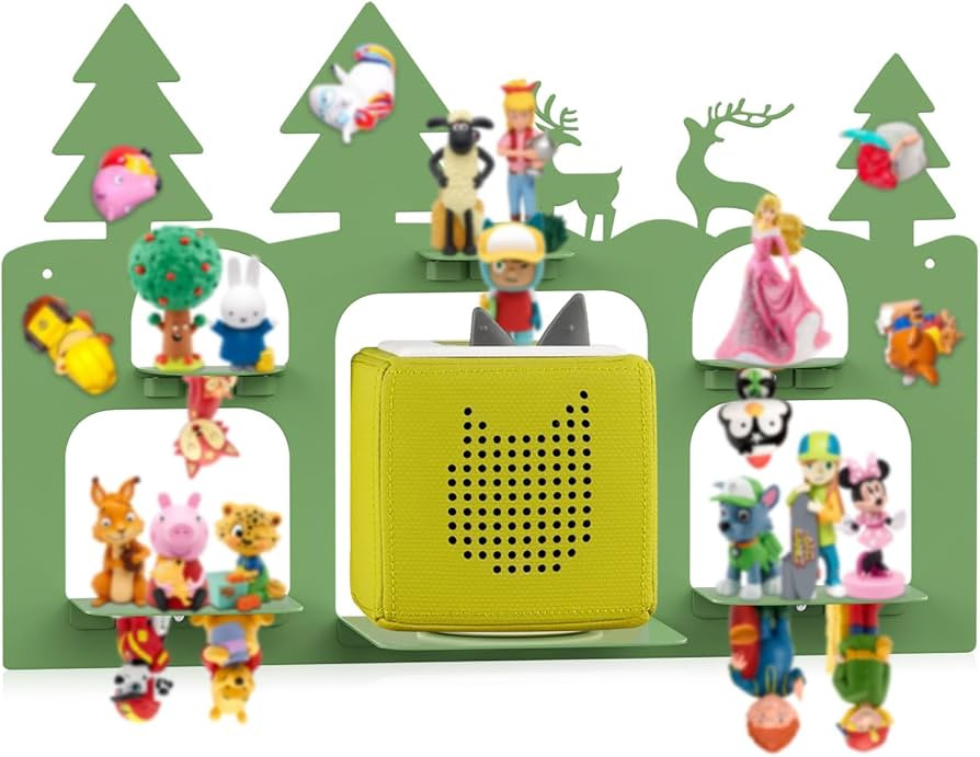 Demao Storage Shelf for Toniebox and Figures, Metal Figure Shelf for Tonies Storage,43x30cm Wall ... | Amazon (US)