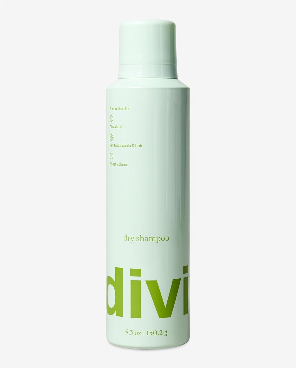 divi Dry Shampoo Spray for Women - Formulated to Absorb Oil, Balance the Scalp and Extend Time Between Washes - Free of Benzene, Butane, Propane and Talc, 5.3oz | Amazon (US)
