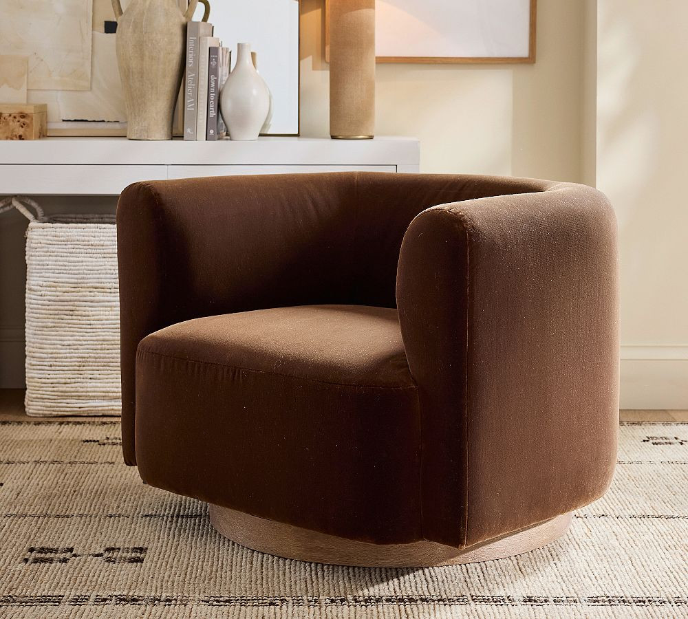Cole Swivel Chair | Pottery Barn (US)