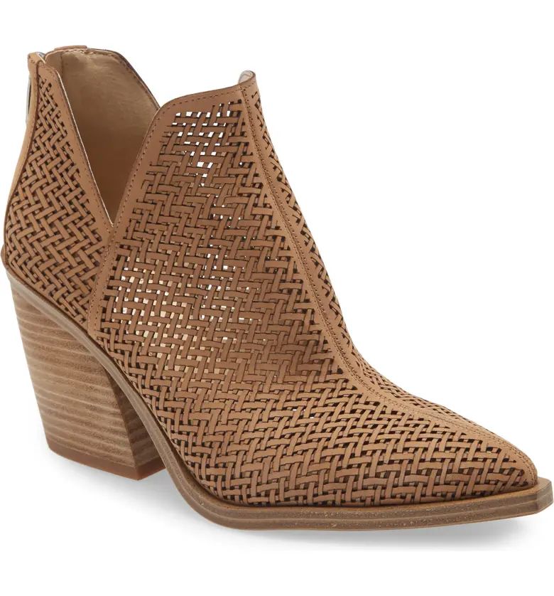 Gibbela Woven Pointed Toe Bootie | Nordstrom