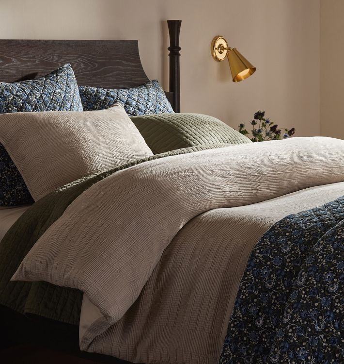 Mae Cotton Chenille Duvet & Shams | Rejuvenation