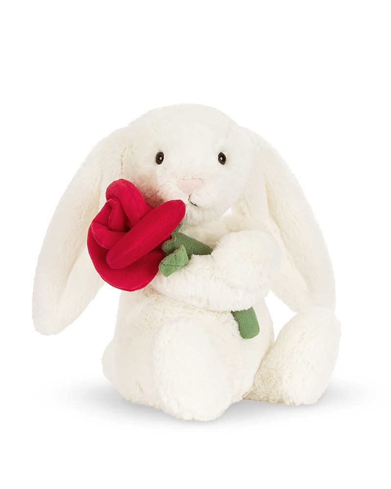 Jellycat Cream Bunny with Rose Plush - Ages 0+ | Bloomingdale's (US)