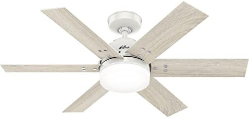 Hunter Fan Company 51205 Pacer Ceiling Fan, 44, Fresh White | Amazon (US)
