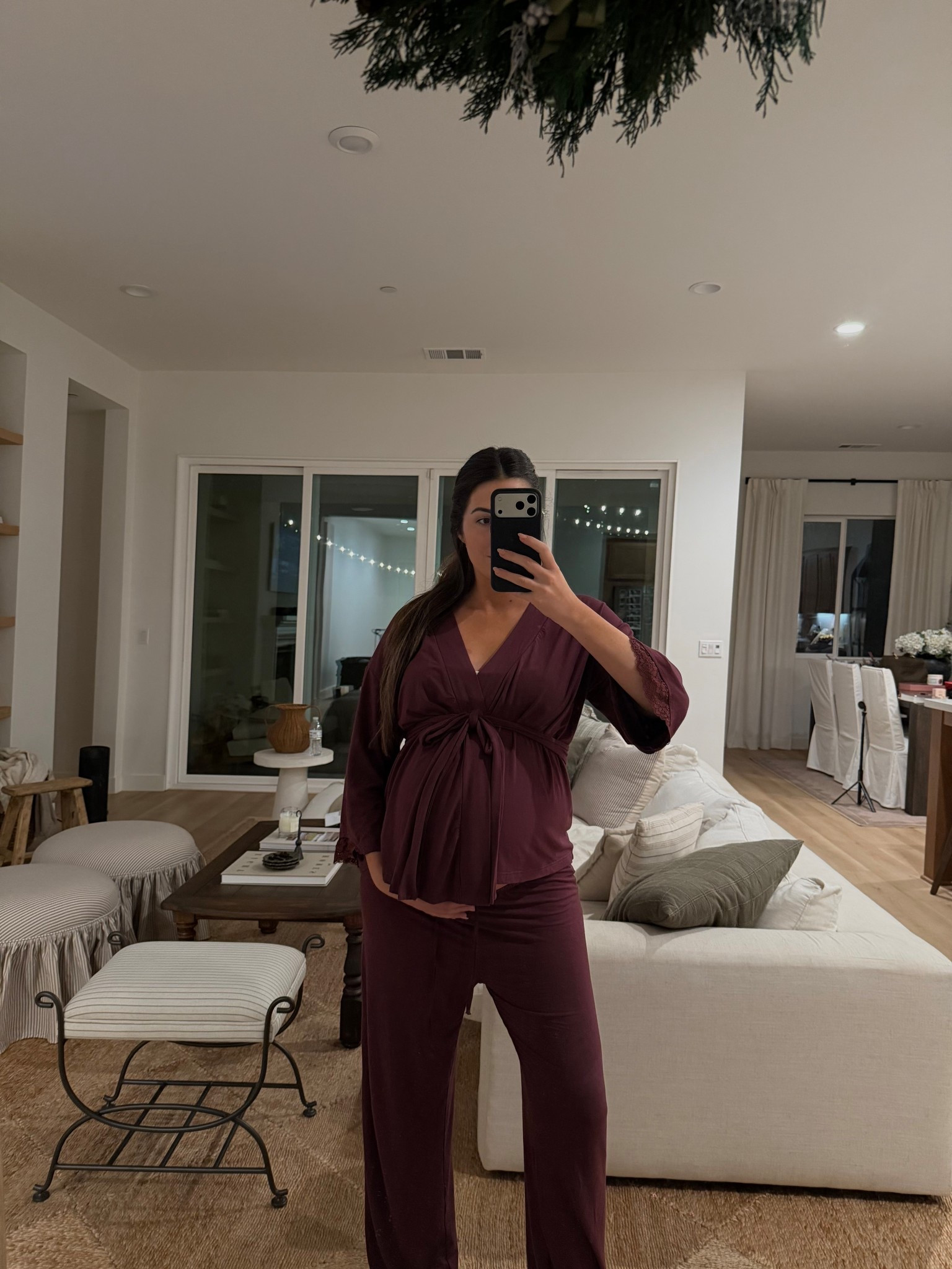 Pregnancy/postpartum pajamas