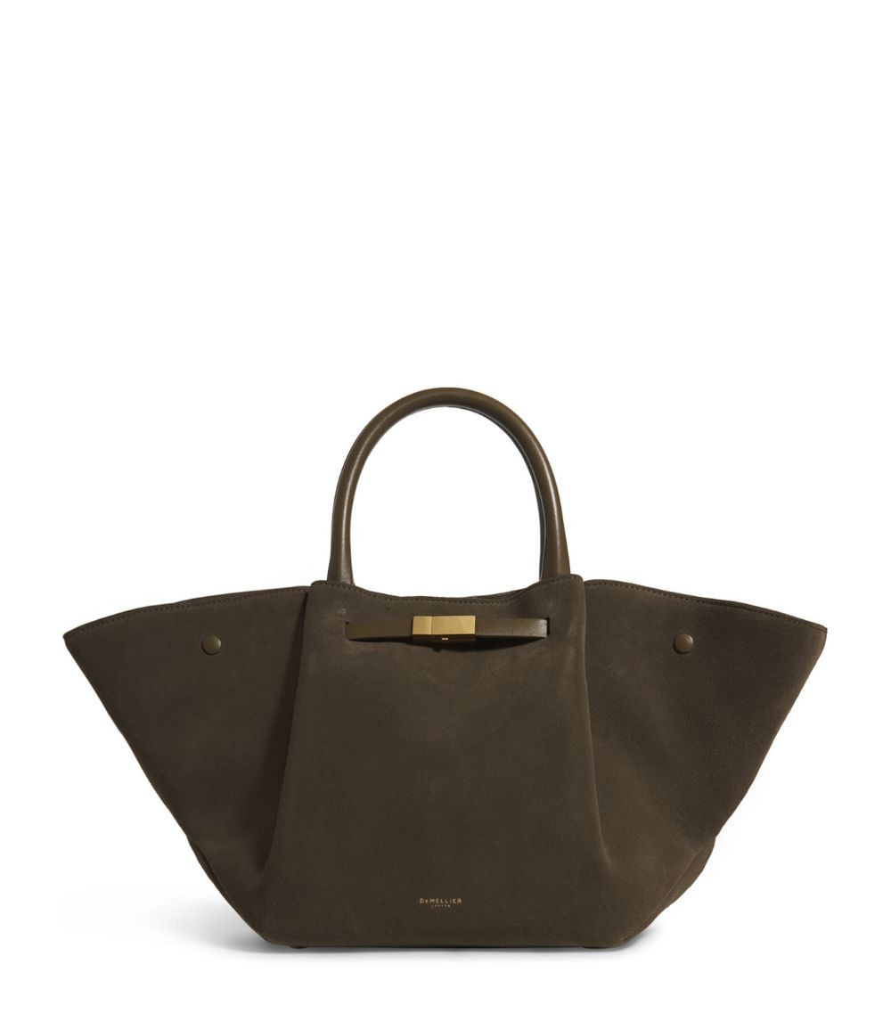 Midi Suede New York Tote Bag | Harrods