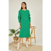 Green Knitted Midi Dress | Debenhams UK