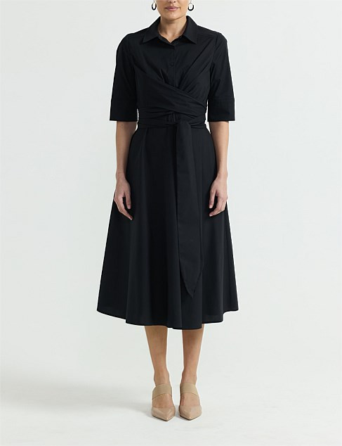 David Jones Tie Front Shirt Dress | David Jones | David Jones (Australia & New Zealand)