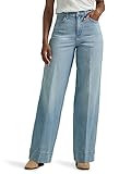 Lee Womens Legendary High Rise Trouser Jean | Amazon (US)