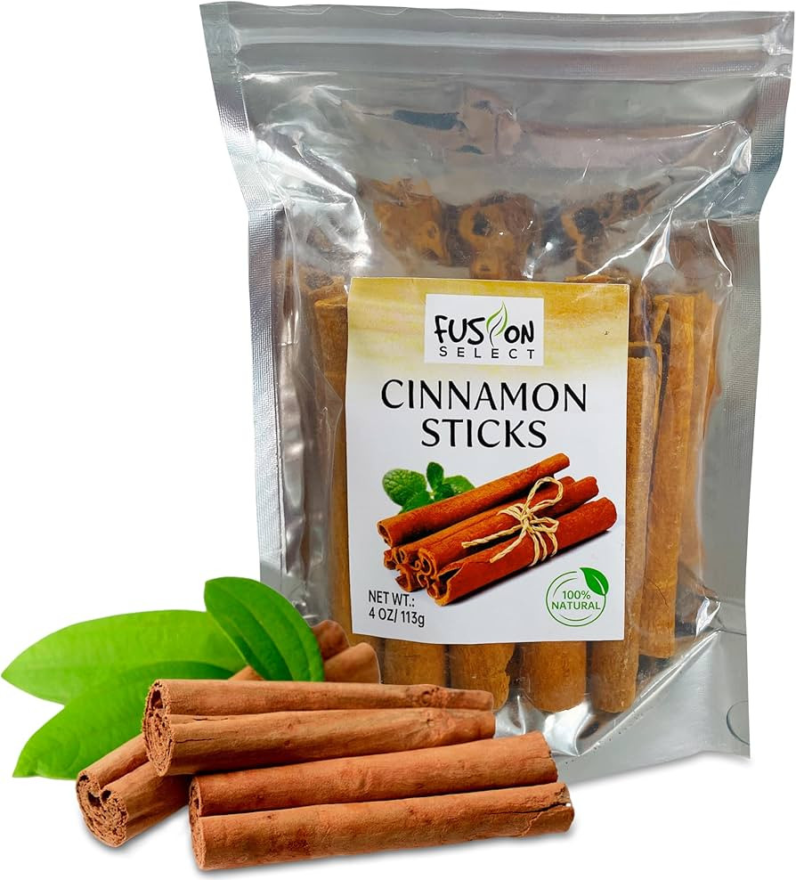 Fusion Select Cinnamon Sticks - Whole Canela Bark Pieces for Asian, Indian, & Middle Eastern Cuis... | Amazon (US)