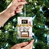 Fireplace Stockings Personalized Family Ornament - 3 Names | Personalization Mall