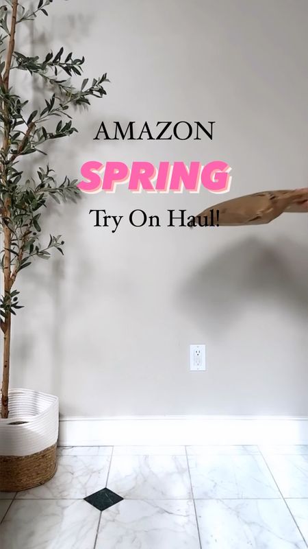 Amazon spring try on haul! The big spring sale has started and some of these are on deal! 
Everything runs true to size!


#LTKfindsunder50 #LTKstyletip #LTKover40