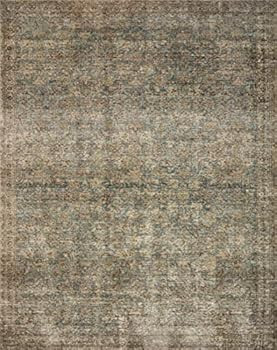 Amber Lewis x Loloi Morgan Collection MOG-04 Sea / Sage, Traditional 2' x 3'-6" Rectangle Accent Rug | Amazon (US)