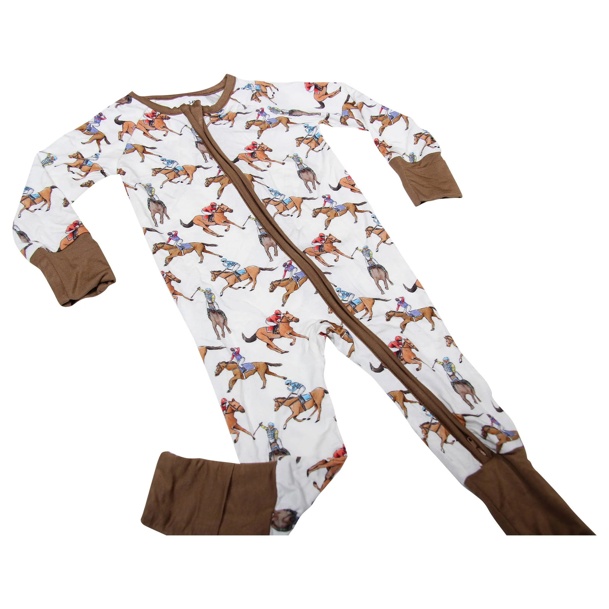 Horse Racing Strides Derby Kids Unisex Pajamas | Jones & Daughters