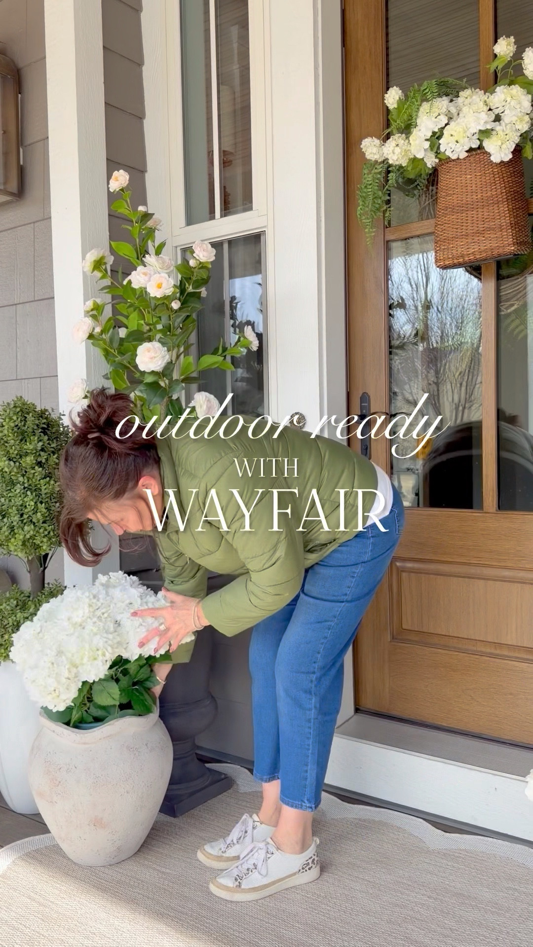 My new porch rug is so pretty! And it’s on sale! There are lots of great buys on all things outdoor on @Wayfair. It’s a great time to get your gardens ready or refresh your living spaces. Whether you need rugs, furniture, porch decor, lighting or garden items. I grabbed a few fun pieces.

#ad
#wishyouwerehere #outdoor
#wayfair #wayfairpartner