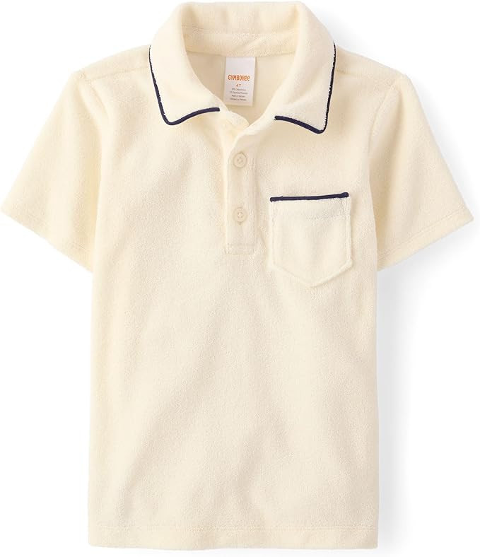 Gymboree boys And Toddler Short Sleeve Polo Shirt | Amazon (US)