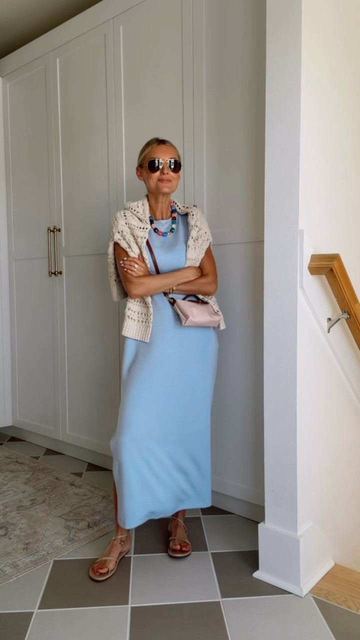 So many ways you could style this blue dress for summer! The material is so comfy! Wearing S.

Loverly Grey, Amazon find, Amazon fashion, blue maxi dress, summer dress, summer fashion, summer outfit ideas

#LTKSeasonal #LTKootd