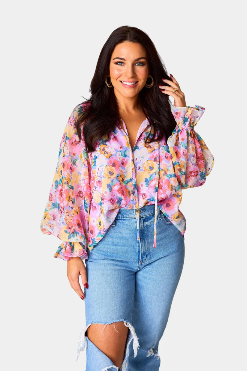 BuddyLove | Mandy Long Sleeve Blouse | Estate | BuddyLove