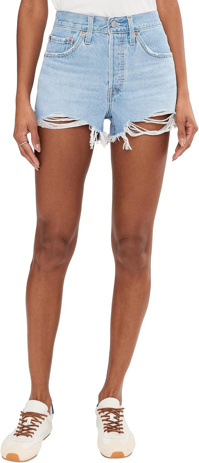 Levi's Women's Premium 501 Original Shorts ​​​​​(Also Available in Plus) | Amazon (US)