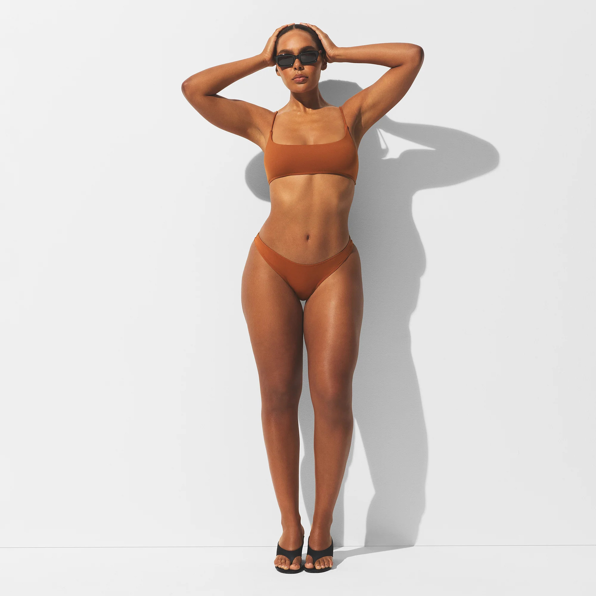 SKIMS Dipped Bikini Bottom | Medium Neutral | Iconic Swim | SKIMS (US)